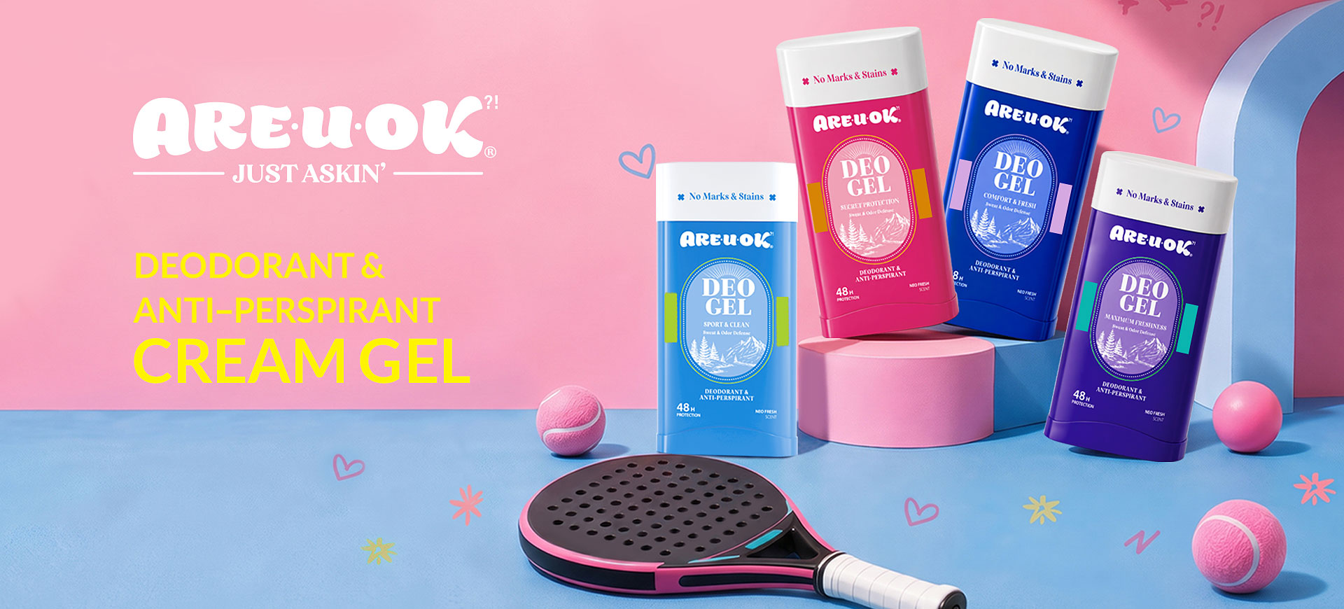 کرم ژل خوشبو کننده و ضد تعریق آریواکی